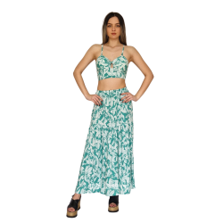 Βαμβακερό τοπ και παντελόνα - σετ