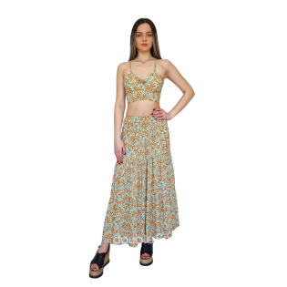 Βαμβακερό τοπ και παντελόνα - σετ