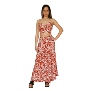 Βαμβακερό τοπ και παντελόνα - σετ