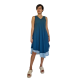 Φόρεμα Βαμβακερό μακρύ με τιράντες